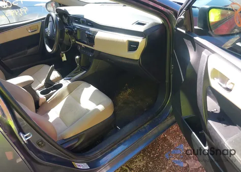 2014 Toyota Corolla Le from USA, damaged, VIN 2T1BURHE9EC119454